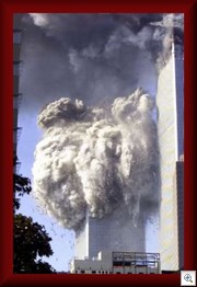 9-11 WTC falling