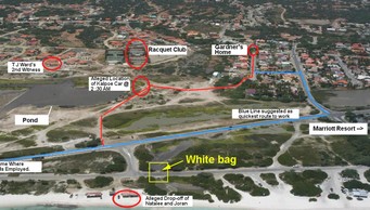 Aruba White Bag Pond Area