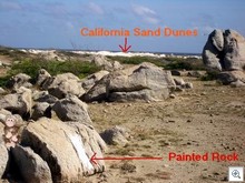 SM Dunes and Painted Rock